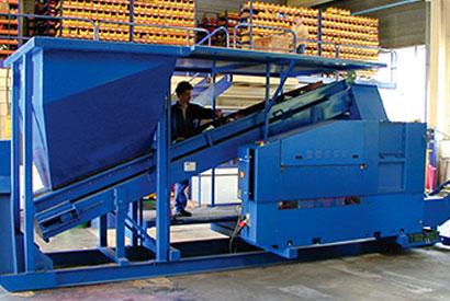 Single-action balers sorting